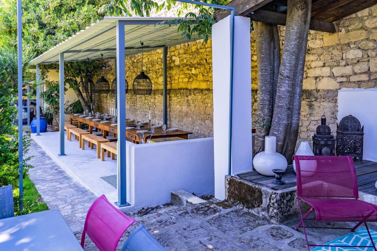 Mas Bleu Villa Sommieres Luaran gambar