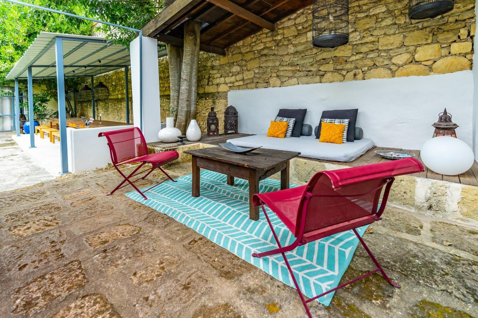 Mas Bleu Villa Sommieres Luaran gambar