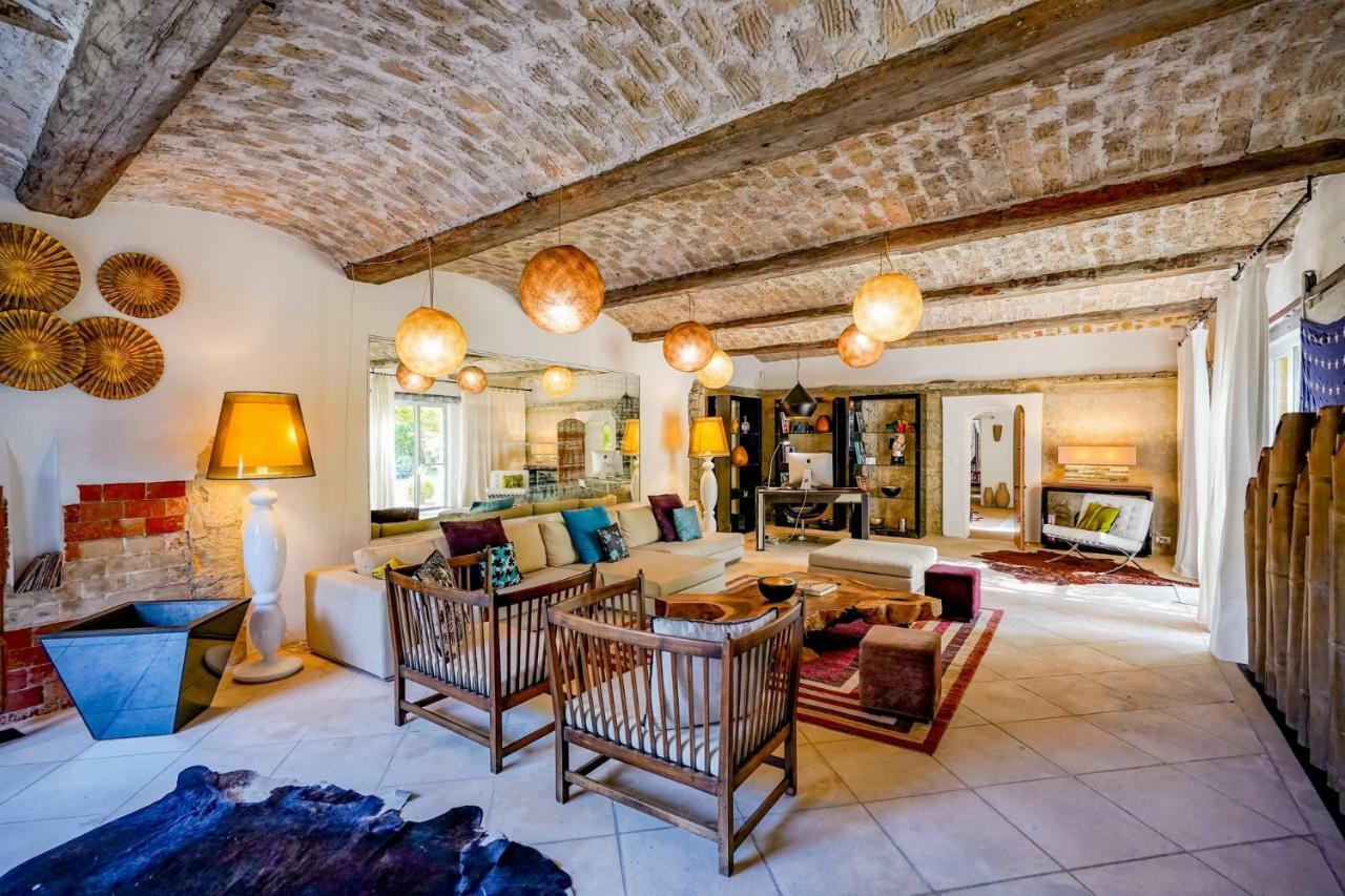 Mas Bleu Villa Sommieres Luaran gambar